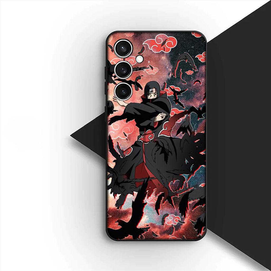 

for Motorola Moto G22 G23 G32 G53 G60 G13 G64 G20 G8 G9 Plus Power E13 E20 E32 Phone Case Itachi Uchiha Madaras Narutos Akatsuki Motorola Moto E13