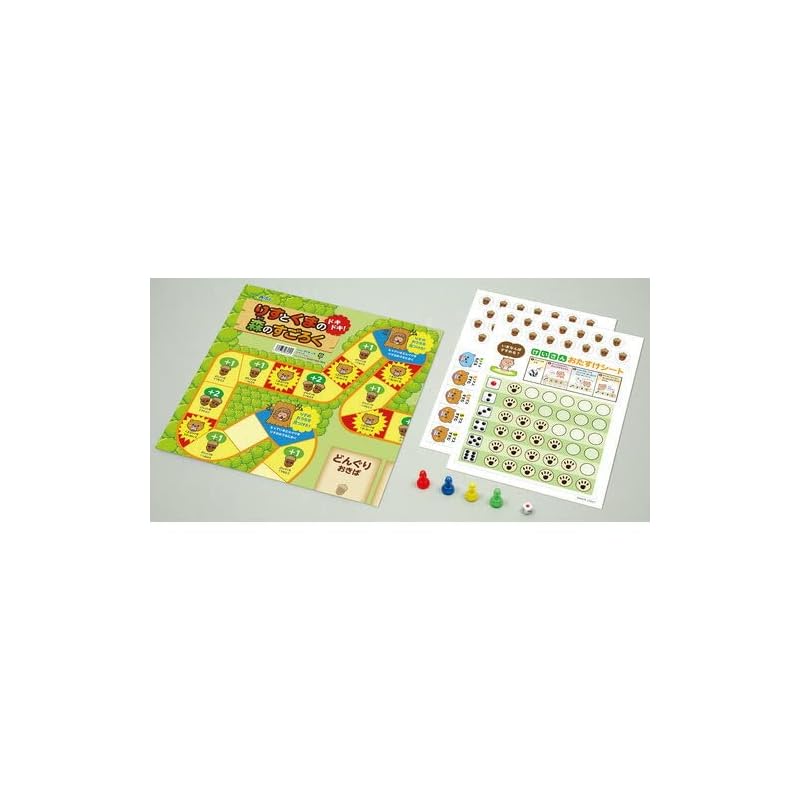 Увлекательный лесной Сугороку от Artec Squirrel and Bear (Настольная игра) 7424