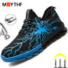 Work Safety Shoes For Men Women Work Shoes Sneakers Fashion Men Shoes Puncture-Proof Work Boots Men Steel Toe Shoes Dropshipping