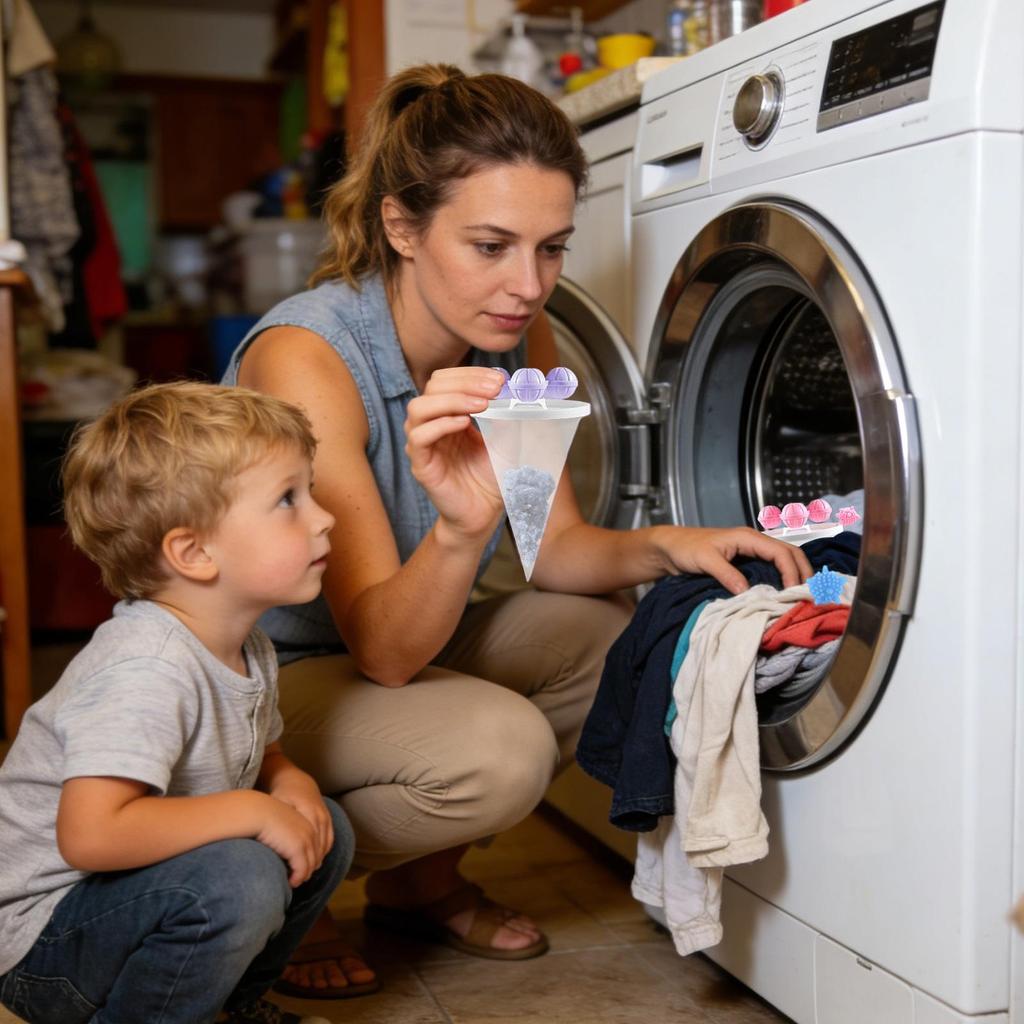 3 Pieces Washer Lint Catcher Floating Reusable Remover Washing Machine Pet Hair Catcher for Home Shirt Household Daily Travel