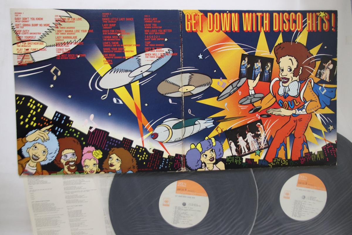 

LP Record VARIOUS - Get Down With Disco Hits 32AP3712 CBS 1977 Japan Soul/Funk Used