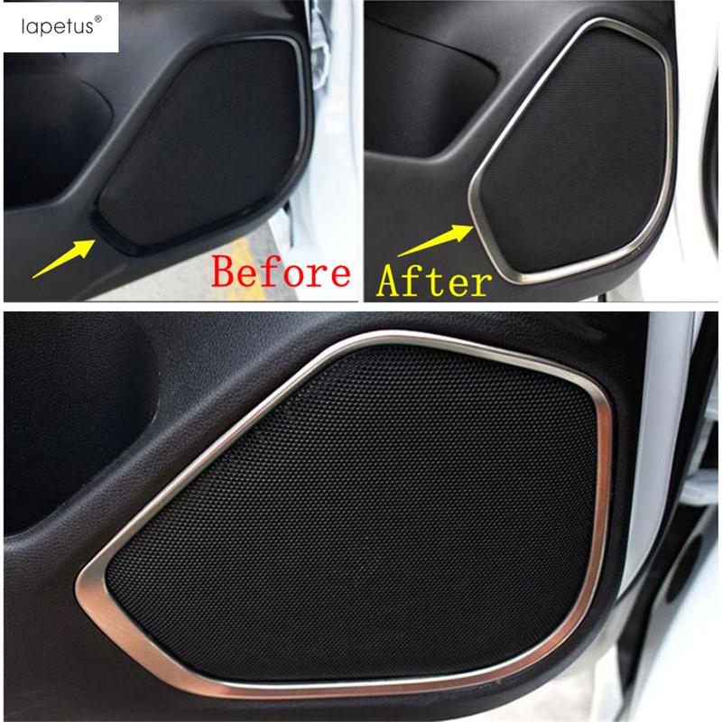 Dashboard Air AC Outlet Vent Frame / Window Lift / Gear Shift Cover Trim ABS Interior Accessories For Honda FIT Jazz 2014 -