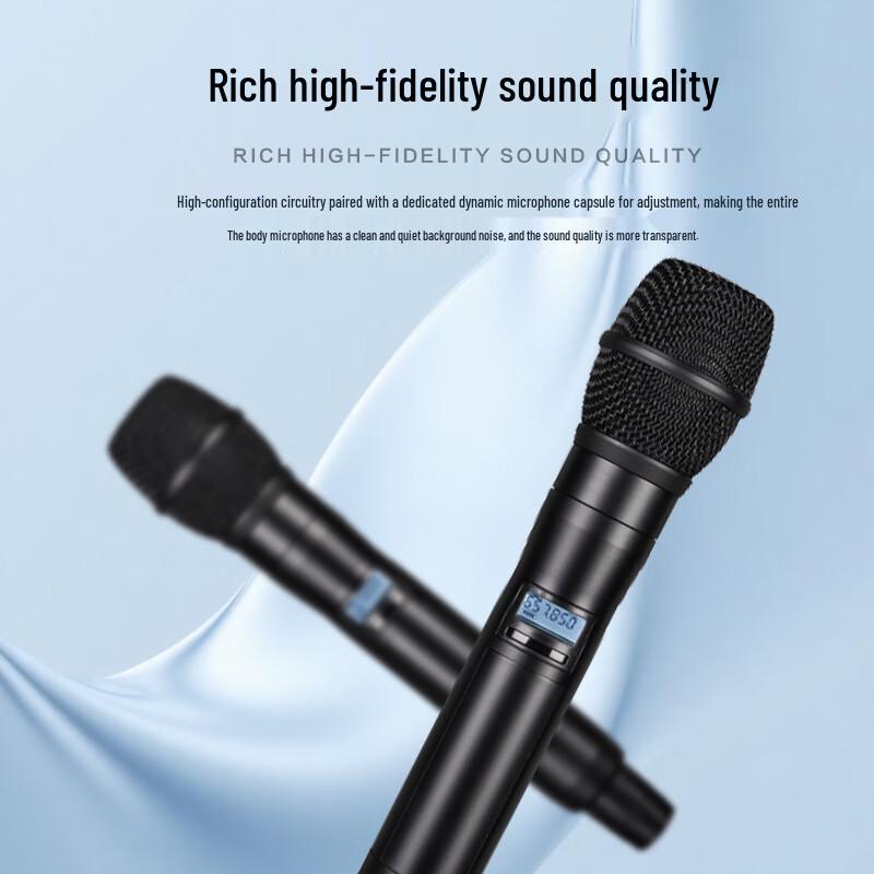 Xun Er Wei Professional True Diversity Wireless Microphone System (CN version)