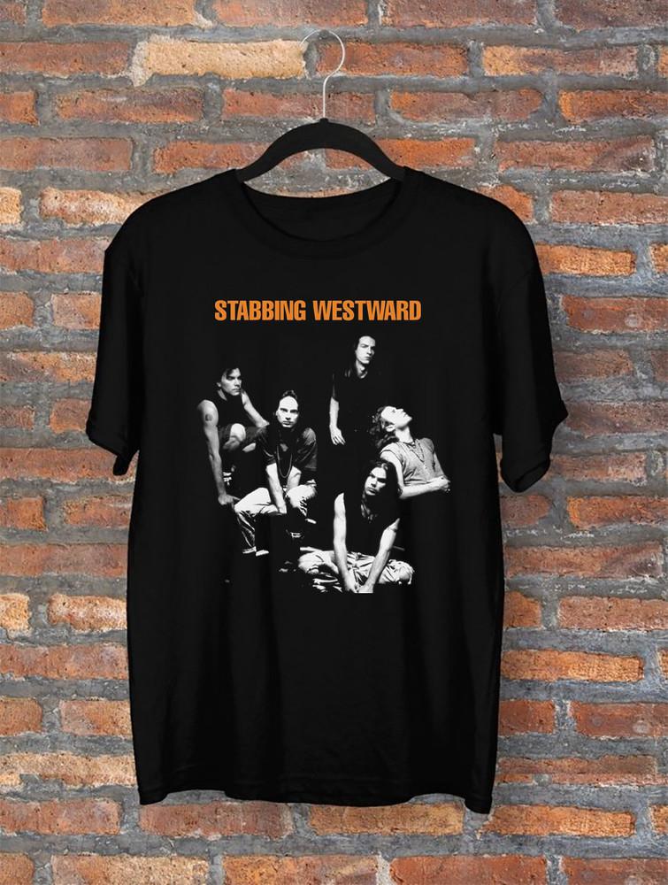 Stabbing Westward Save Yourself Black T Shirt All Size S to 5XL AR1512 Unisex T-Shirt XXL