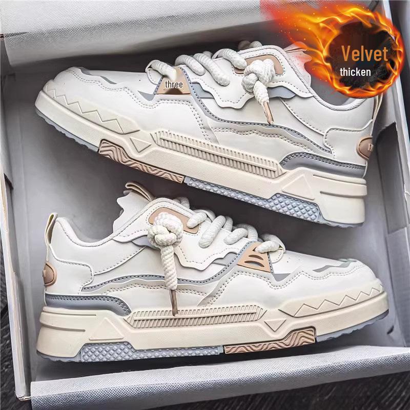 

Нишевые 2024 Мужские Зимние Повседневные Модные Кроссовки на Плоской Подошве для Студентов 43 Standard