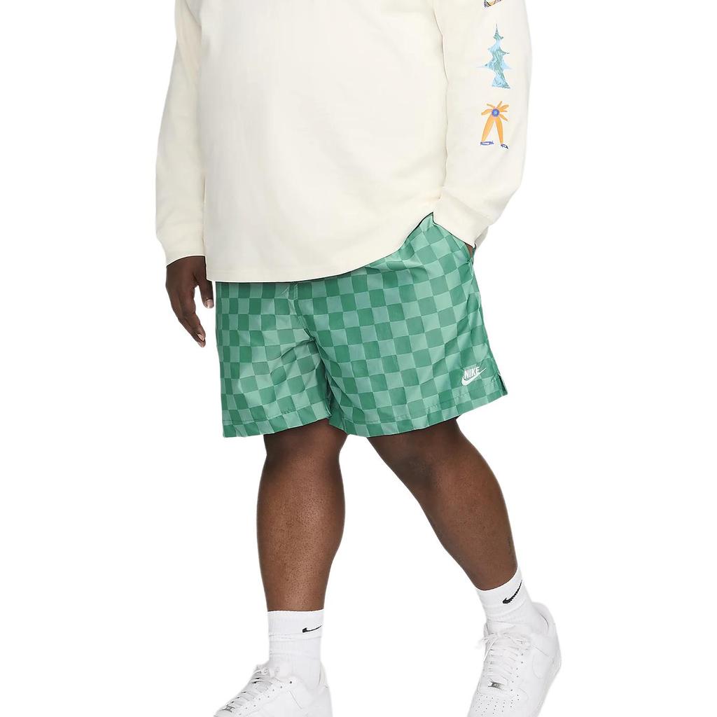 Nike Club Flow Shorts Malachite/White Men Bottoms Green FN3098-365