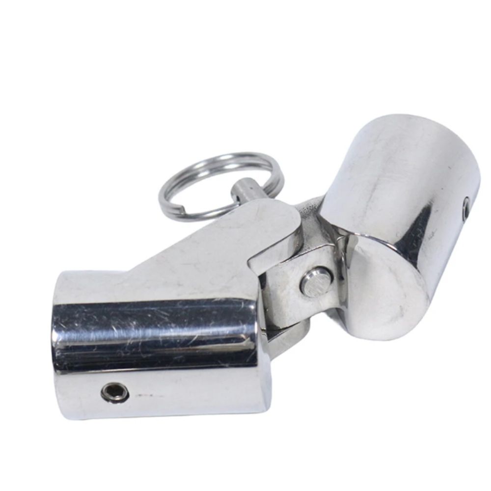 316 Stainless Steel Pipe Connector Marine Grade Rotating Joint Coupling Canopy Support