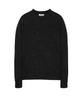 IL CORSO Merino Wool Neff Round Neck Knit Black