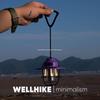 Mini Pinecone Retro Handheld Lamp - 8h Battery Life Outdoor Camping Light