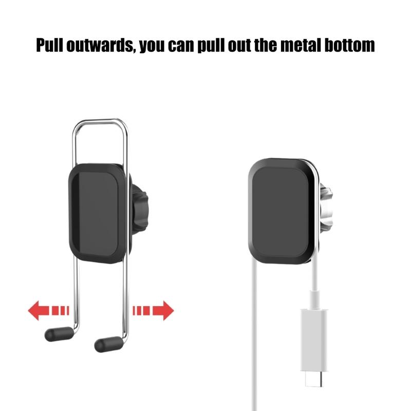 Car Phone Holder Car Air Vent Mounted Cellphone Holder for 15 14 13 Magnetic Phone Stand 360 Degree Rotating