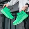 Large Size Sports Shoes Casual and Light Wear-resistant Breathable Fly-woven Shoes Socks Shoes