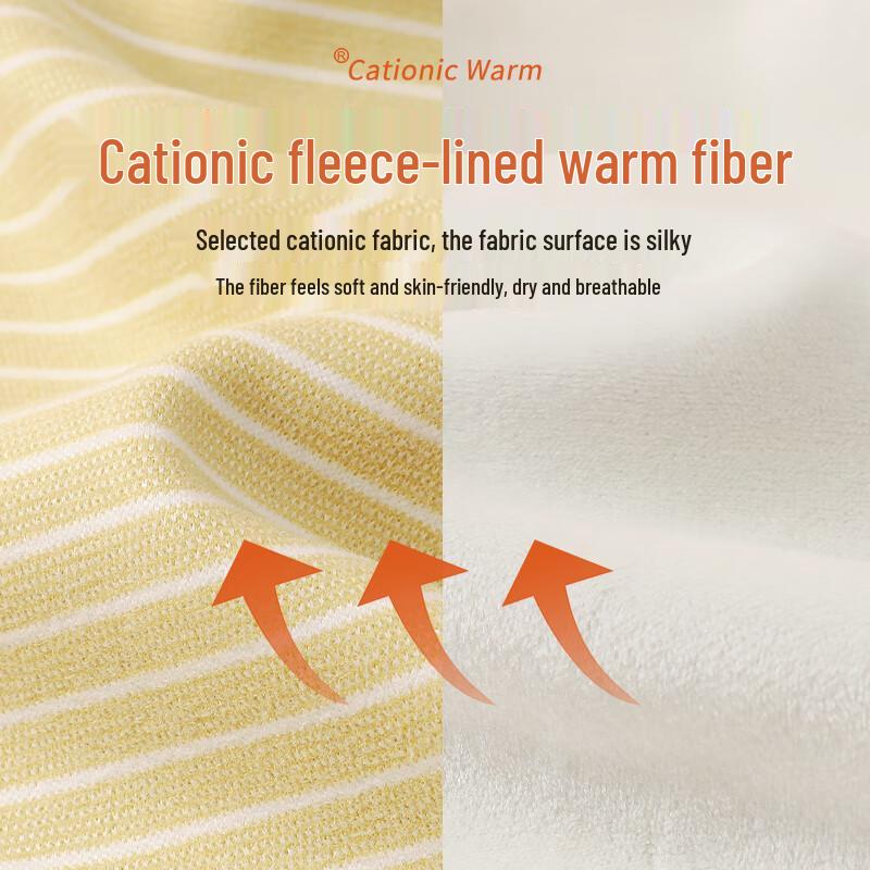 Langsha Boys' Plush Thermal Underwear Set