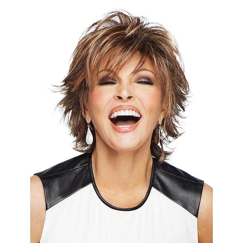 Europäische Modeperücke, kurze, gewellte Perücke für Frauen