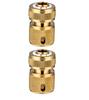 1/4pcs Hose Quick Connector Pressure Washer Nipple Quick Connector Home Garden Water Adapter Fitting Watering Equipment Tools