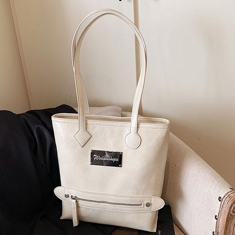 Fashion trendy tote bag women's autumn new commuting large-capacity shoulder bag high-value underarm bag