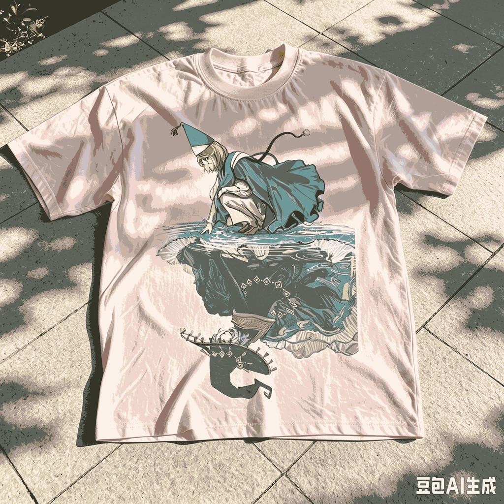 Witch Hat Atelier Anime Lover Tshirt Oversized Unisex Streetwear Trendy Cotton Print Tshirts For Unisex Unisex Fashion Comfortable