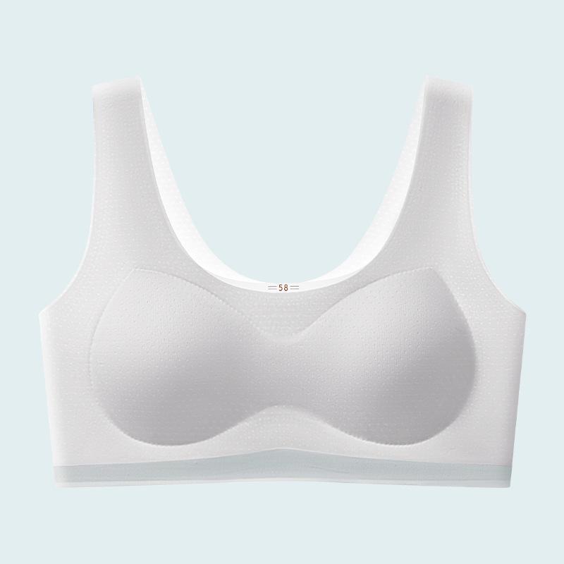 Girls  Development Seamless Support Vest-Style Bra - Anti-Nipple, Breathable L (95-120 jin)