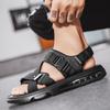 Men's Sandals 2024 Summer Beach Sandals Mens Man's Casual Leather Sandal Open Shoes for Men Fishing New Fashion Sports Wear Air