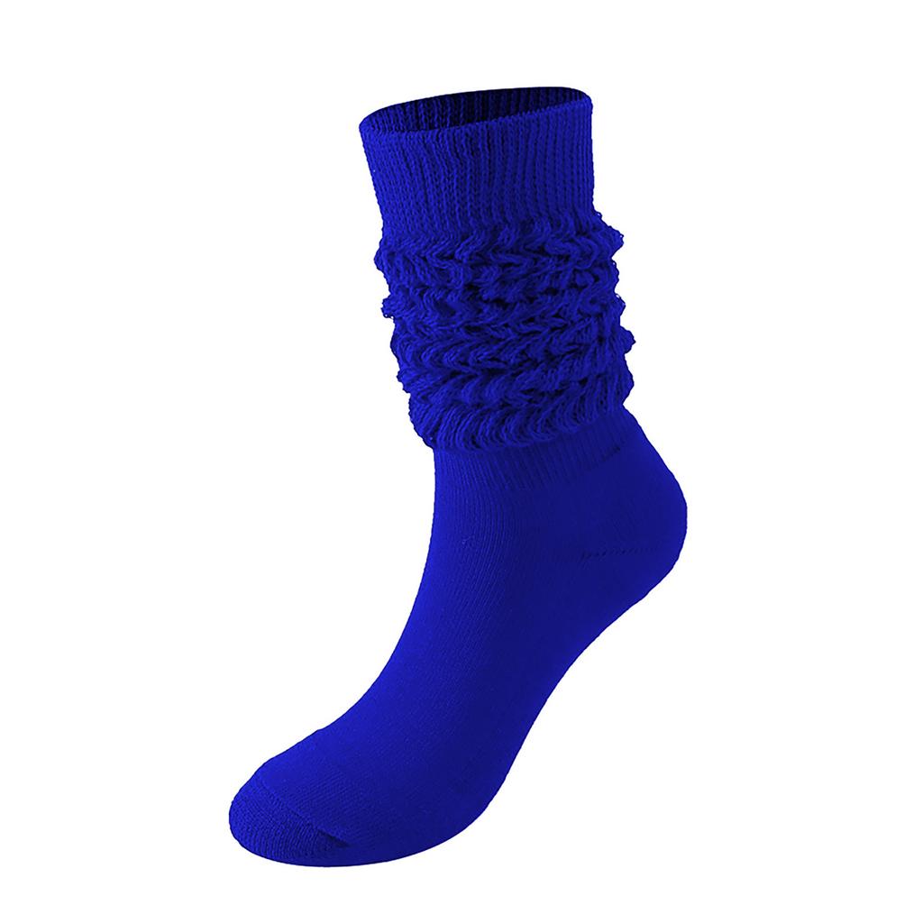 Girl' New Fashion Korean Style Solid Color Loose Slouchy Socks Solid Color Long Casual Stacked Socks JK Dess Up Accessories