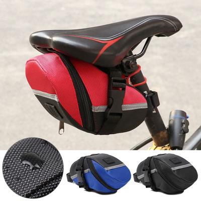 Nylon Mountain Bike Saddle Storage Waterproof Seat Post Pack Portable Bicycle Accessories