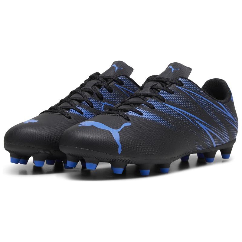 Puma Attacanto Mens Soccer Shoes Comfortable Simple Black And Blue 107477-08