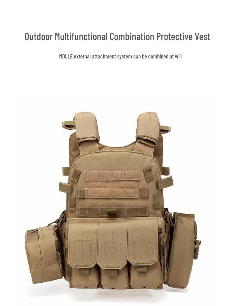 Multifunctional MOLLE Training Vest - Outdoor Protection Wilderness Adventure Set