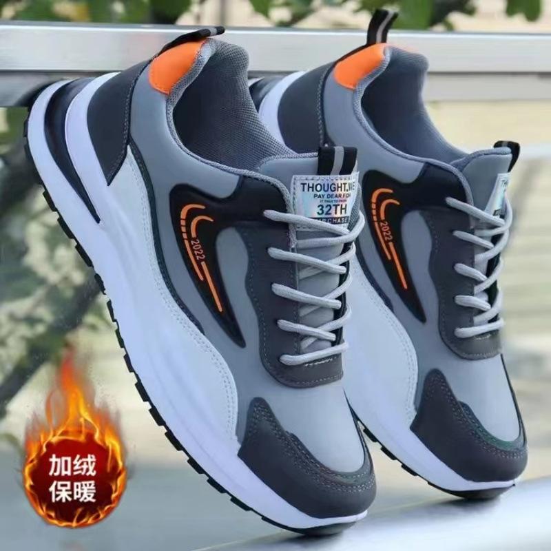 Men's shoes spring and autumn new mesh sneakers lightweight casual shoes soft sole non-slip and deodorant running shoes