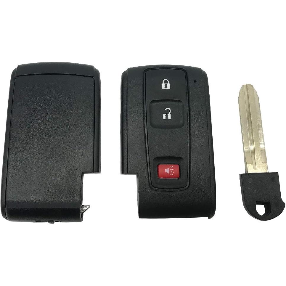 Replacement Key Fob Cover Case fit for 2004-2009 Toyota Prius Keyless Entry Key Fob Shell