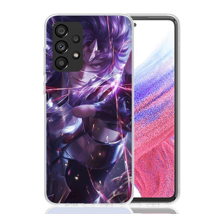 Saint Seiya Cool Phone Case For Samsung Galaxy A17 A16 A14 A15 A13 A57 A56 A54 A55 A53 A37 A36 A34 A35 A33 A26 A24 A25 A23 Galax