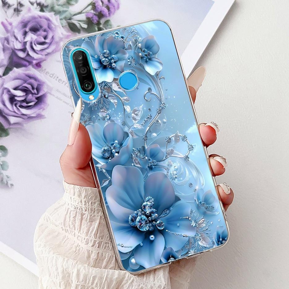 For Huawei P30 Lite Case Cool Dragon Pattern Cover Clear Silicone Soft Slim Phone Case For Huawei P30 Pro P 30 Lite P30Lite Bags