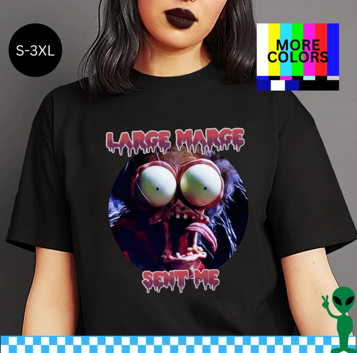 Large Marge Sent Me Shirt Pee-wee’s Big Adventure Tee Retro Movie T-shirt S