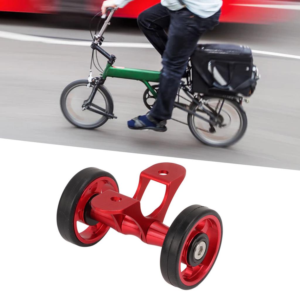 Mudguard Easywheel Mudguard Rollers Wheels Double Wheel for for Folding Bike for