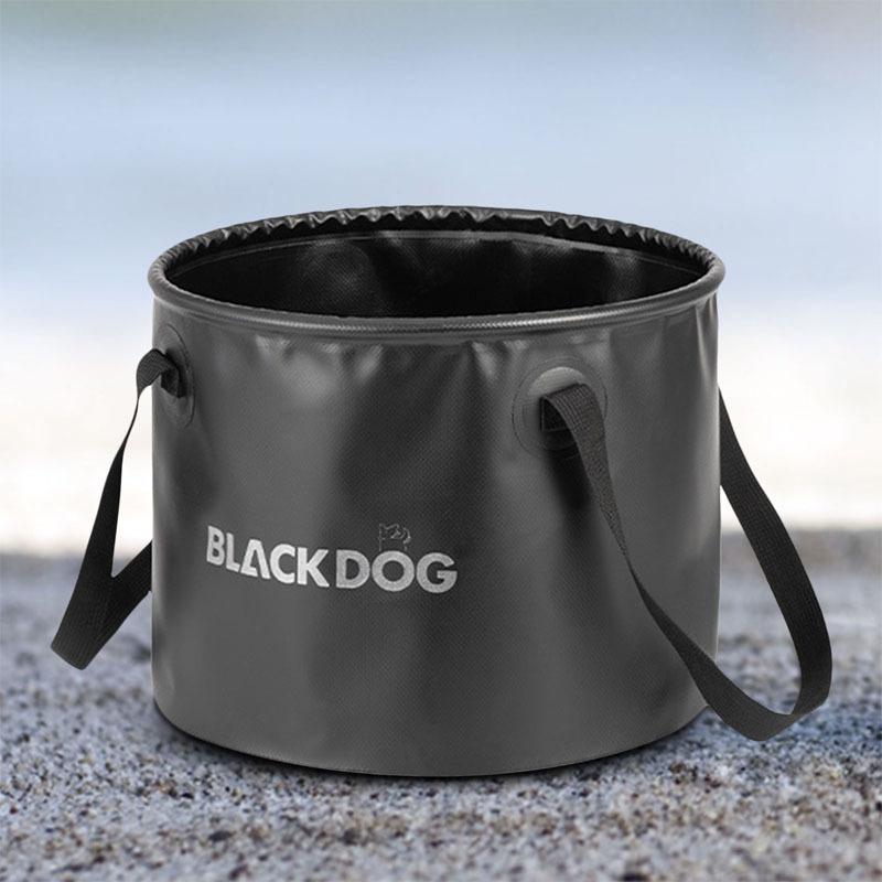 Hink att fälla ihop 20L Vikbar Campingvattenbehållare Ihopfällbar Hink med Lock och Handtag Bärbar Lättviktshink