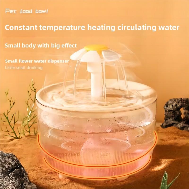 Automatic Cat Water Fountain USB Electric Recirculating Filter Transparent Pet Drinker Mute Dispenser for Cats Dogs Pet Feeder
