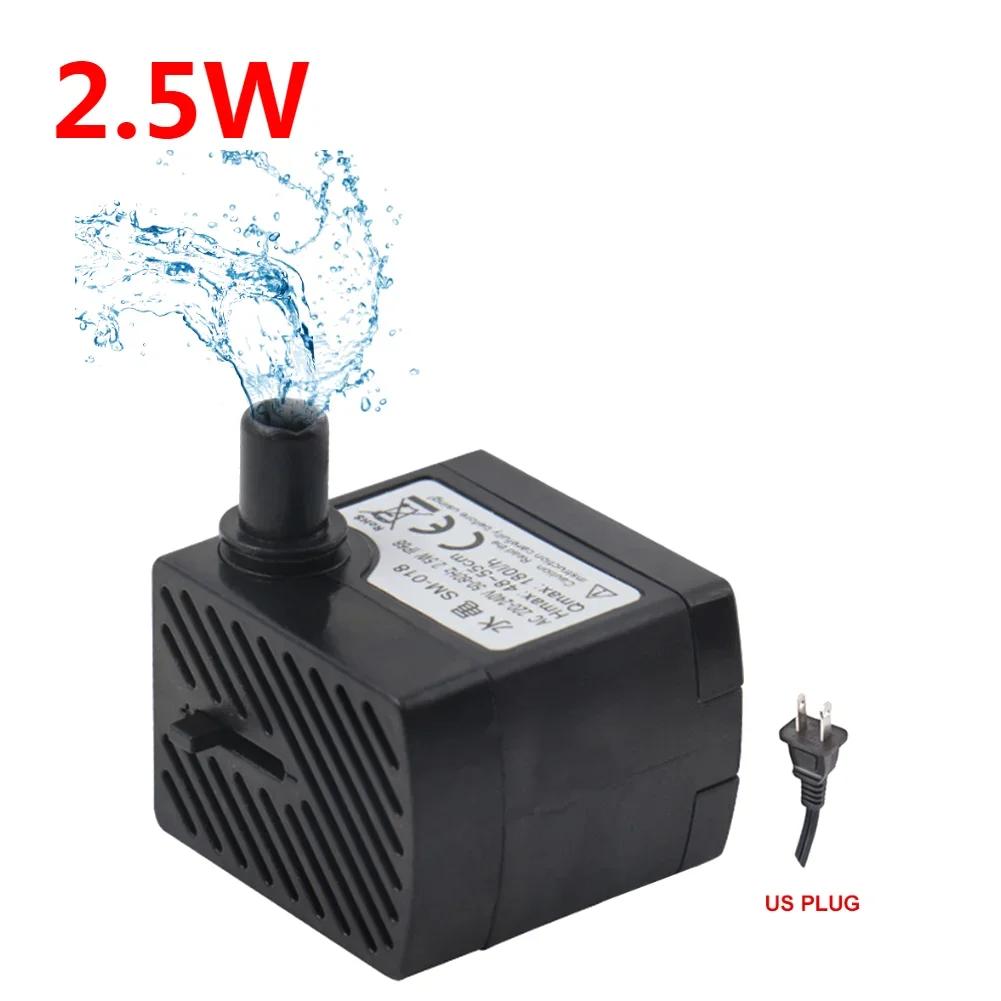 

Solar Fountain Pump Replaceable with 6 Nozzles Pond Fountain Water Pump Easy Installation Portable for Pool Fountain Submersible