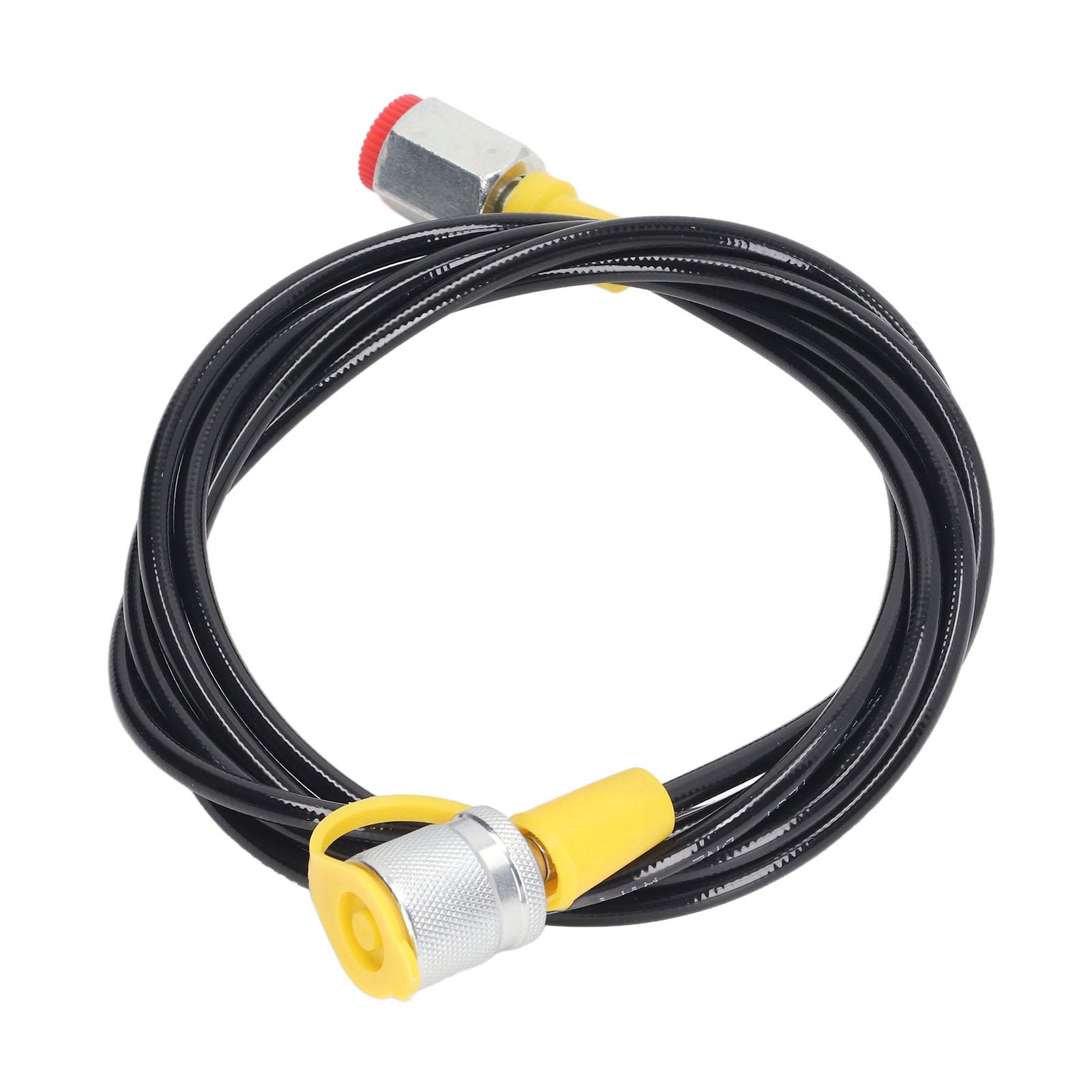 

2м 6футів Гідравлічний випробувальний шланг 630 бар M16 X 2-1 4BSP ПУ оболонка Стійкий до високого тиску Випробувальний з єднувальний шланг