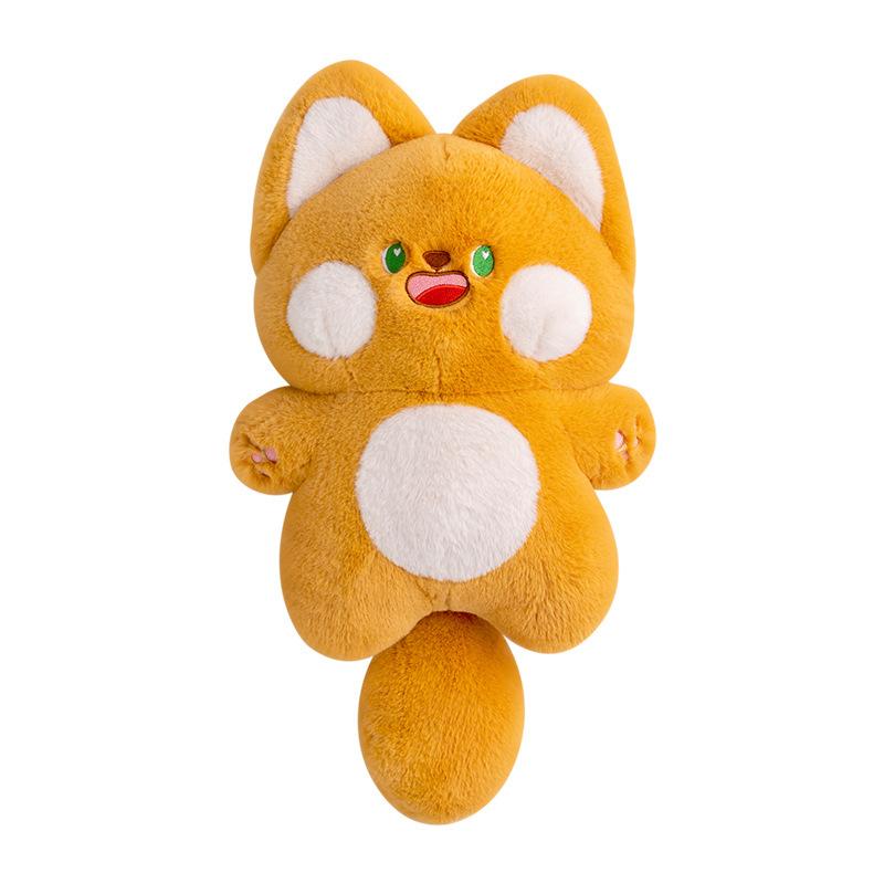 Cute Cat Doll Plush Toy Fat Orange Cat Doll Children Sleeping On Bed Rag Doll Girl Gift