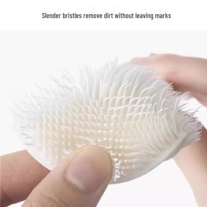 Long-Handled Silicone Brush for Cup, Baby Bottle, Blender & Thermos Cleaning