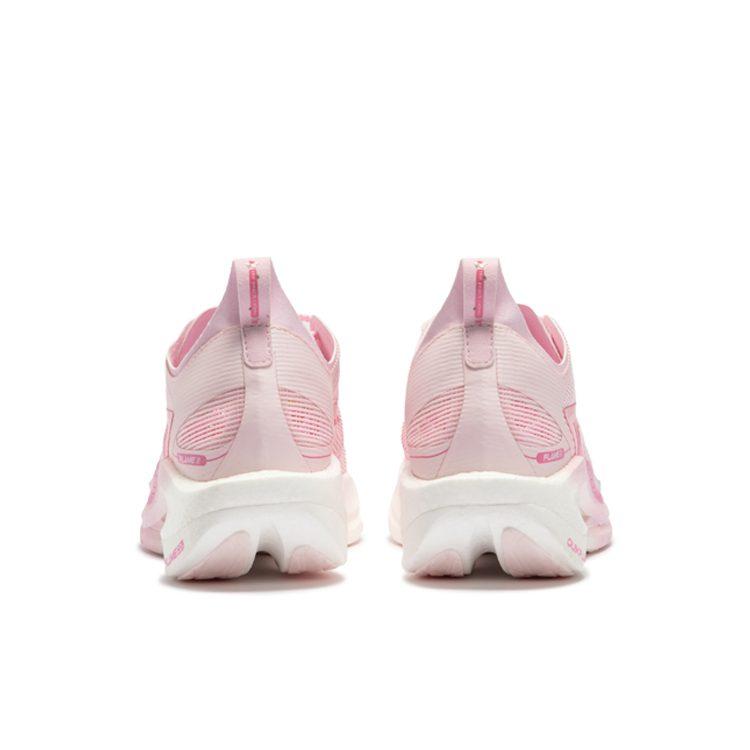 361 Flame 2.5 Low Top Full Length Carbon Plate Running Shoes Unisex White Pink 672332207-13
