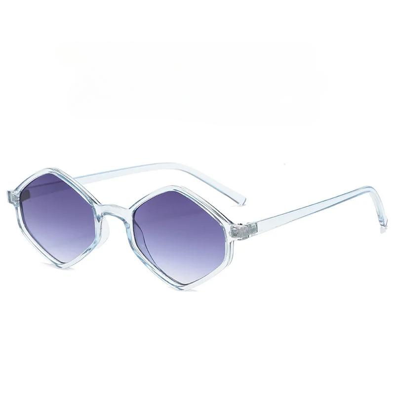 Fashion Rhombus Leopard Sunglasses Women Glasses Retro Black Glasses Men Luxury Brand Designer Eyewear UV400 Shades Oculos De So