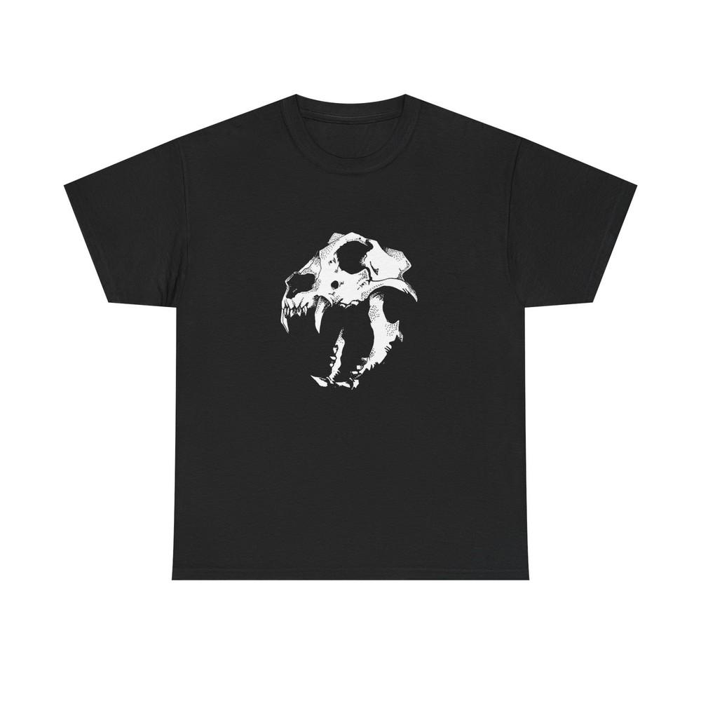 T Rex Skull Graphic T Shirt Unisex Heavy Cotton Tee Unisex T-Shirt S