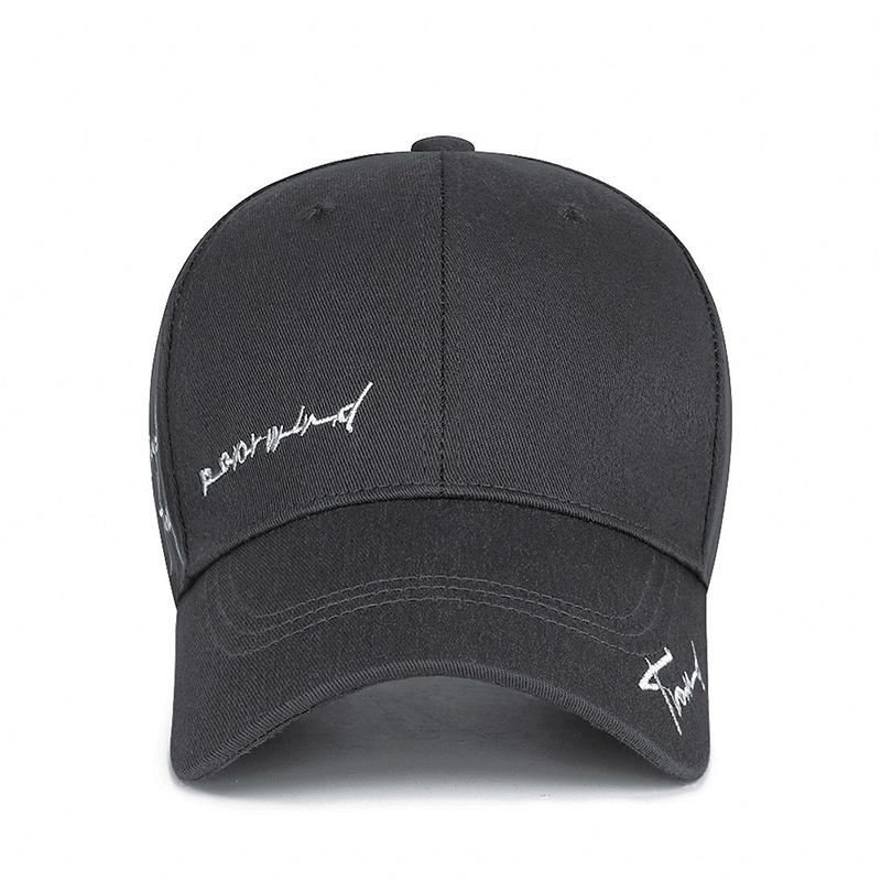 A Versatile Baseball Cap with Embroidered Letters A Sports Sunshade A Street Student Baseball Cap