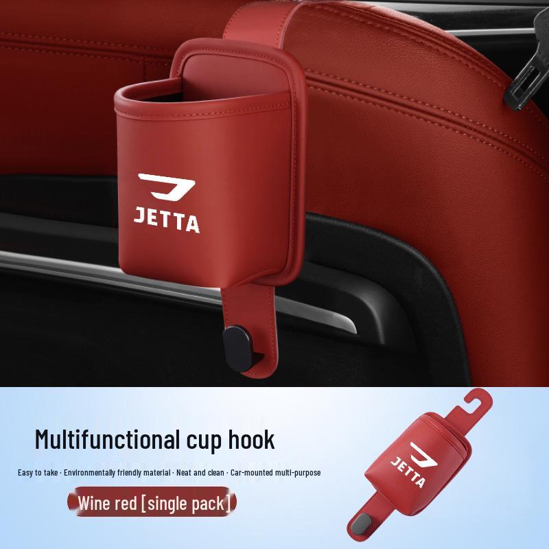 Jetta VS Series Car Cup Holder & Back Seat Hook Organizer