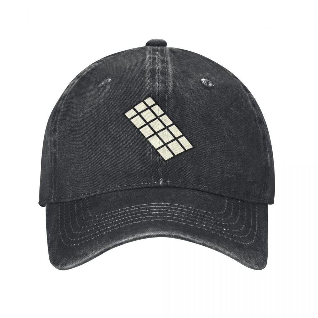 White Chocolate Bar Sweet Food Baseball Caps Vintage Denim Washed Headwear Unisex Style Outdoor Running Hats