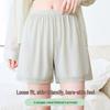 Women's Lace Trim Safety Shorts: Lightweight, Breezy Summer Wear, Prevents Accidental Exposure, Ideal for Outdoors and Home.