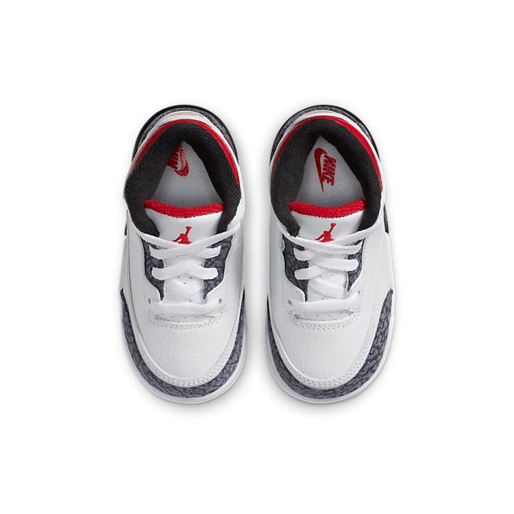 (TD) Air Jordan 3 Retro Denim SE 'Fire Red' Baby DB0442-100