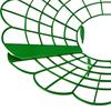 Strawberry Plant Support Stand, Plastic Strawberry Growing Rack with 3 Legs, Easy to Assemble, Strawberry Growing Frame for Keeping Fruit Elevated
