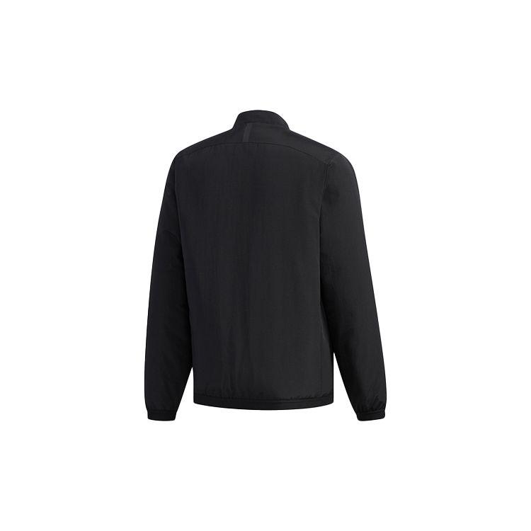 Adidas Xplr Ins Bomber Outdoor Sports Plain Cotton Fleece Jacket Men Jacket Black EH4954