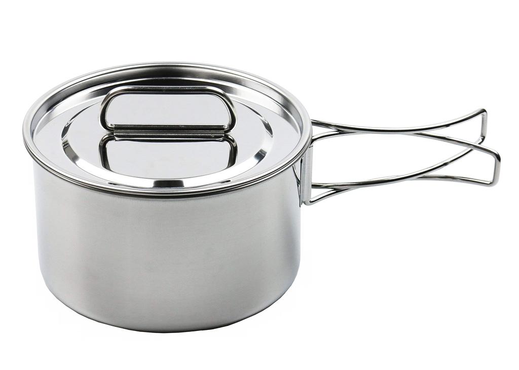 Captain Stag Laguna Stainless Steel Cooker M Set M-5530