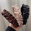 2023 Fashion Hair Bands Hair Hoops Korean Solid Color Headbands Designer Wide Hairband For Women Girls Hair Accessories Headwear